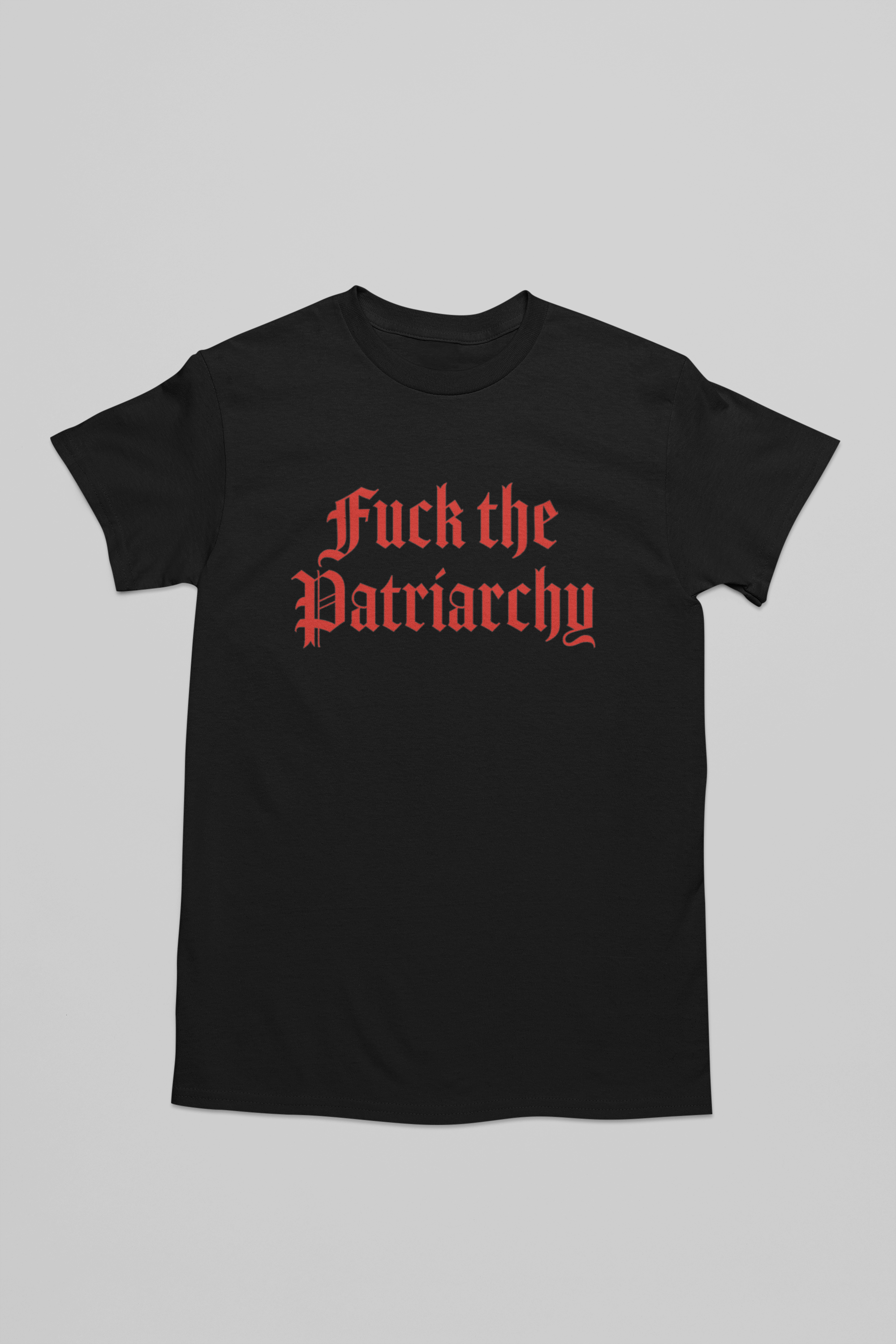 Wickedly Divine Shop - Wholesale Shirt - Women's - F The Patriarchy, Gothic Alt Feminist Revolution Shirt1