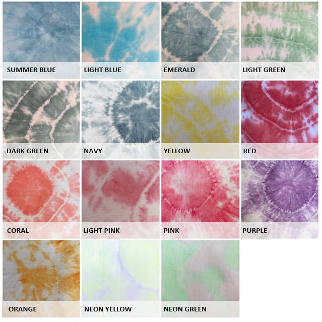 Now What Napkins – wholesale Tea towel – 100% Cotton Tie Dye Tea Towel. Full Dye1