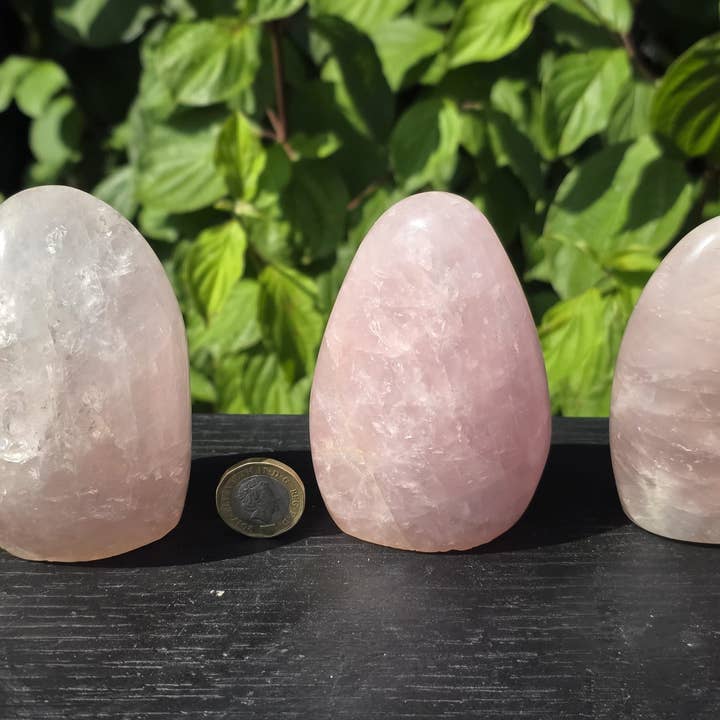 Distinction Crystals – wholesale Spiritual stone/crystal – Large Rose Quartz Crystal Freeforms 300-500g2