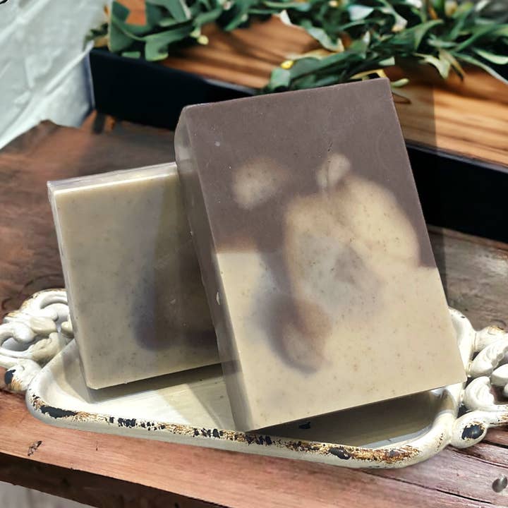 Vanilla & Bourbon Oatmeal Bar Soap for wholesale by Calla Lily Cosmetics