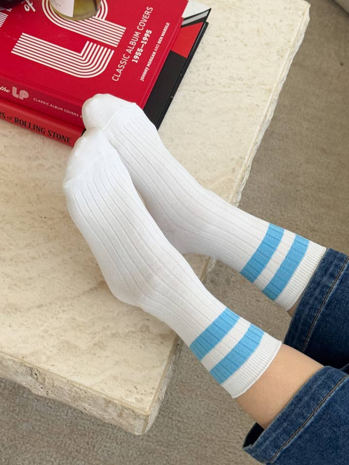 Le Bon Shoppe - Wholesale Socks - Women's - Her Varsity Socks (wholesale)22