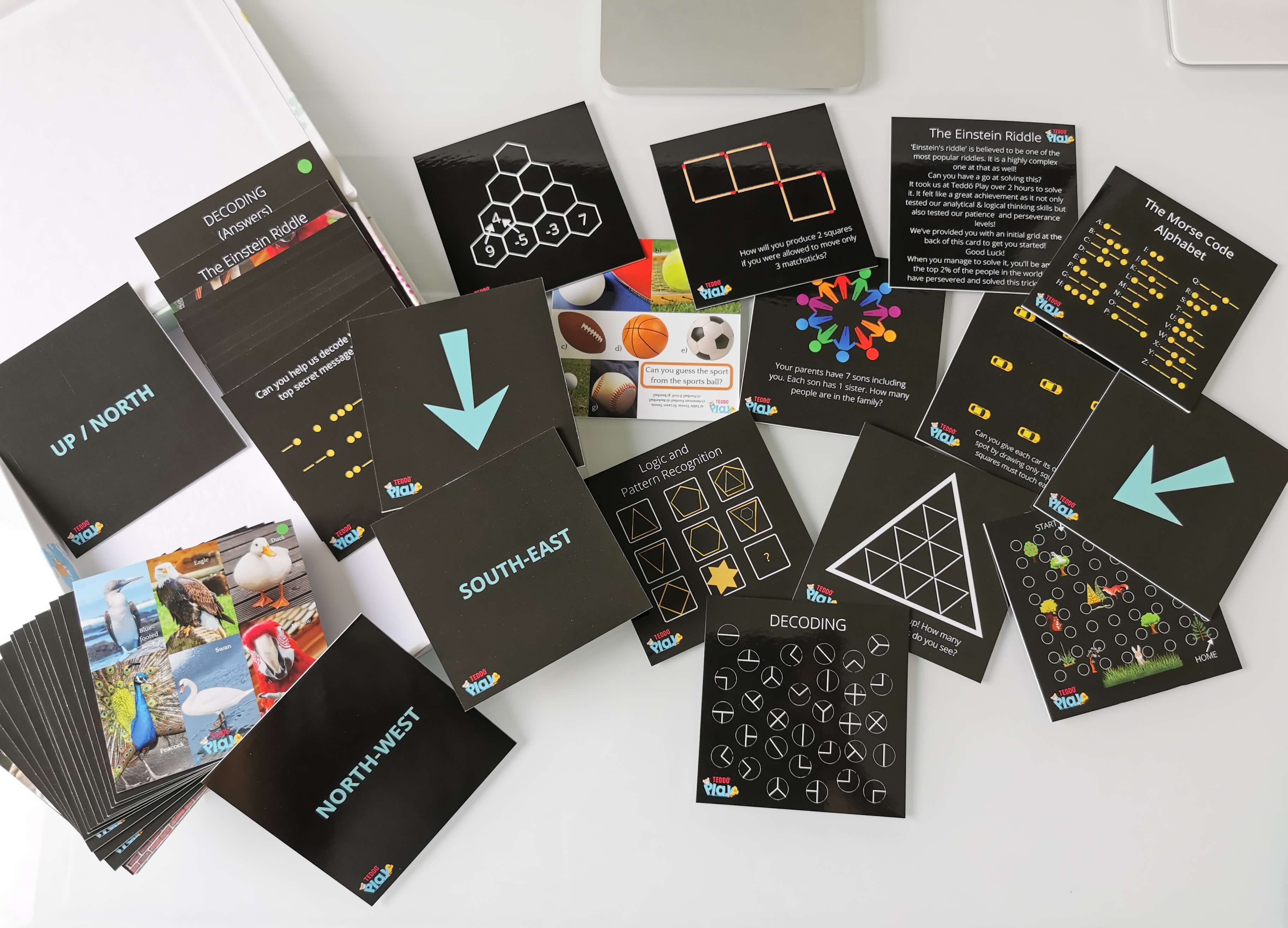 Teddo Play – Großhandel Lernkarten – Kind & Baby – Multi-Bundle mit 13 Lernsets Lernspiele für Kinder9