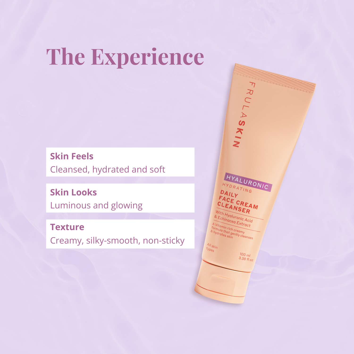 FRULA BEAUTY (The Clean Beauty Company Limited) - Wholesale Facial Cleanser - Frula - Hyaluronic Cream Cleanser3