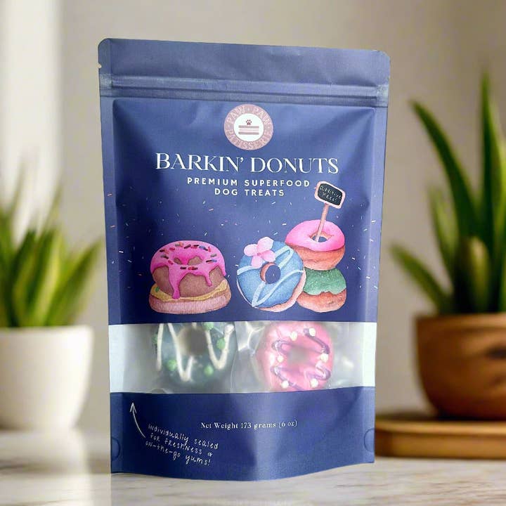 Paw Paw Patisserie™️ | Treats That Love Your Dog Back💞 - Wholesale Pet Treats - Dog - Barkin' Superfood Donuts0
