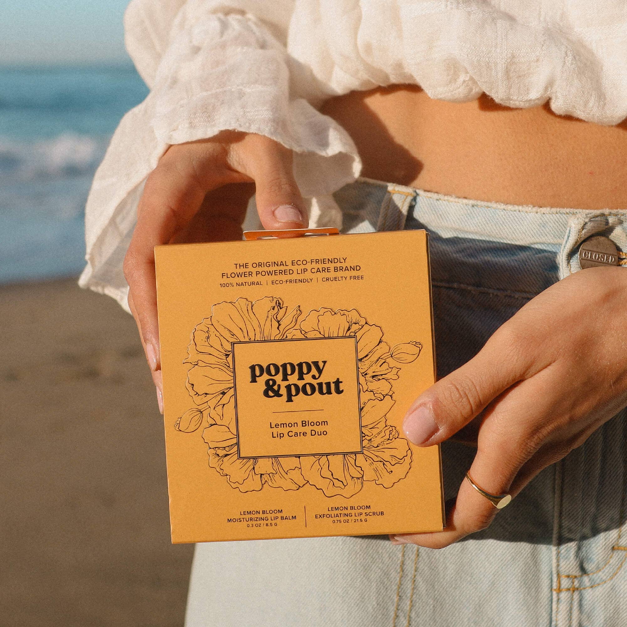 Poppy & Pout - Wholesale Lip Balm Set - Lip Care Duo, Lemon Bloom6
