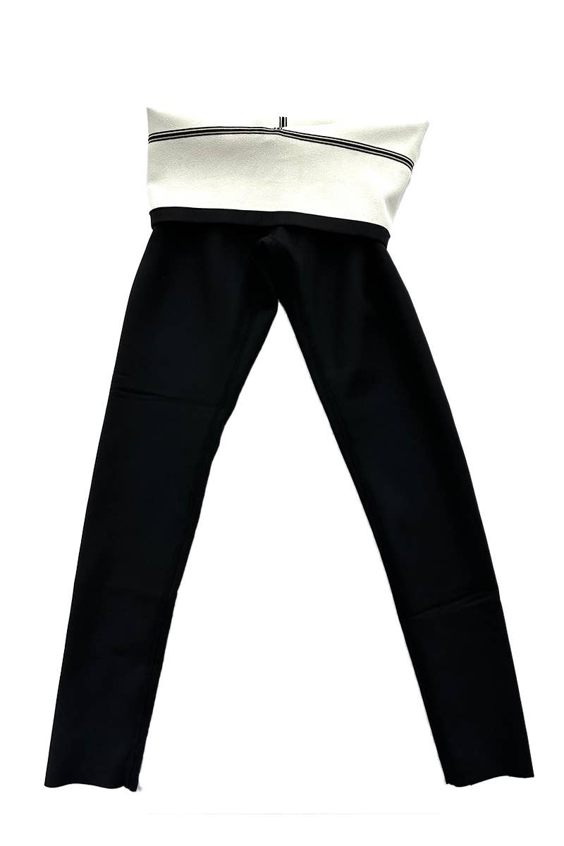 Black Plus Size Fleece Legging Without Pockets/P39007G for wholesale on Faire1