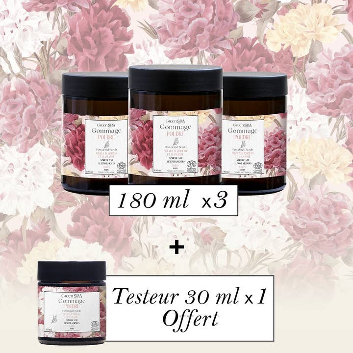 Green Spa - Wholesale Body Scrub/Exfoliant - Powdered scrub*5