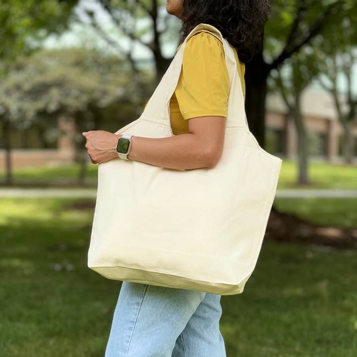 US Bags - Wholesale Draagtas - Uniseks - Vouw & Klik Canvas Tas | Herbruikbare Gevouwen Alledaagse4