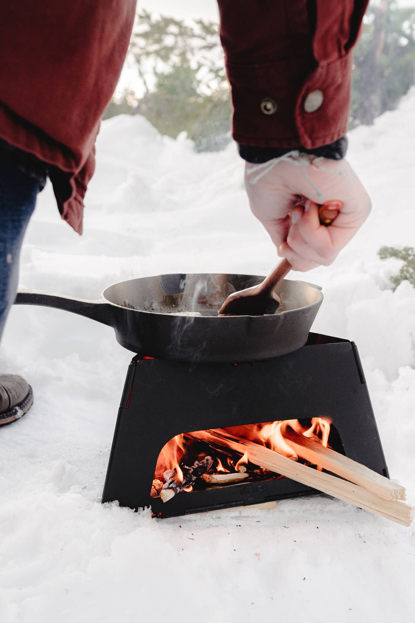 Barebones - Wholesale Outdoor Grill Tools - Flatbrook Folding Stove3