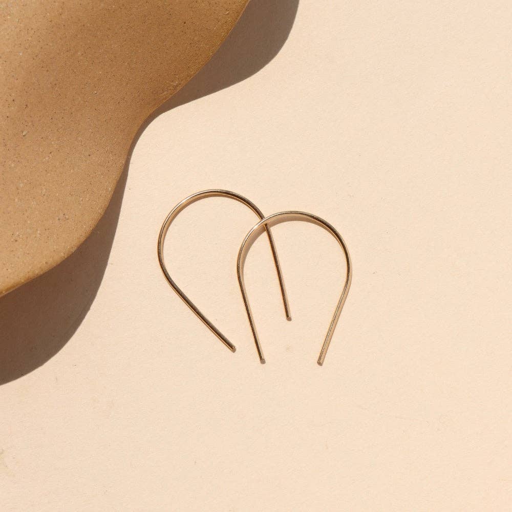 Token Jewelry - Wholesale Hoop Earrings - Horseshoes2