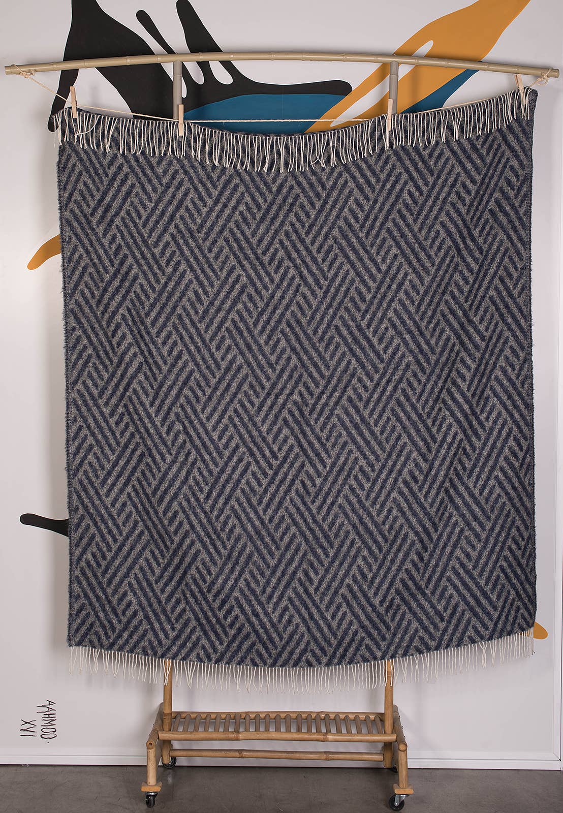 Beat Collection by Lanificio Idealtex Srl – Großhandel Überwurfdecke – Scotch - warme, sehr weiche Plaids aus Wolle- und Alpakamischung, Made in Italy13