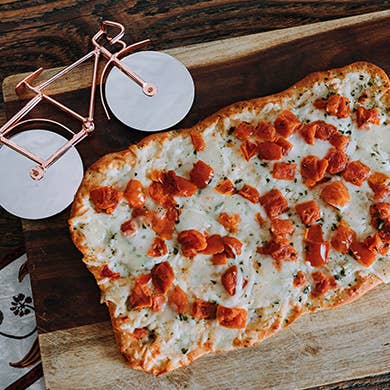 Ten Thousand Villages - Wholesale Pizza Wheel - Bicycle Pizza Cutter