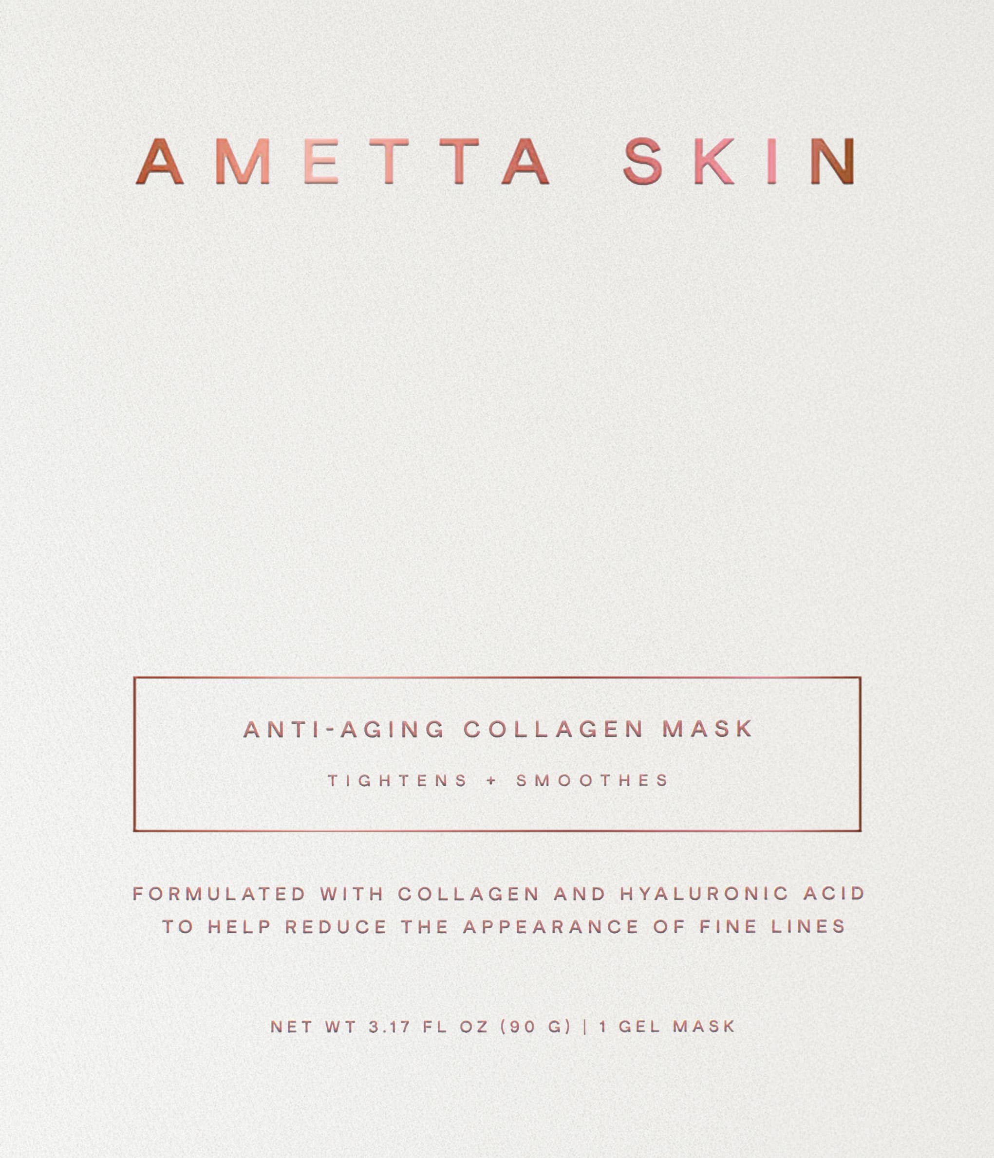 AMETTA SKIN CARE - Vente Masque pour le visage - Masque au collagène anti-âge8