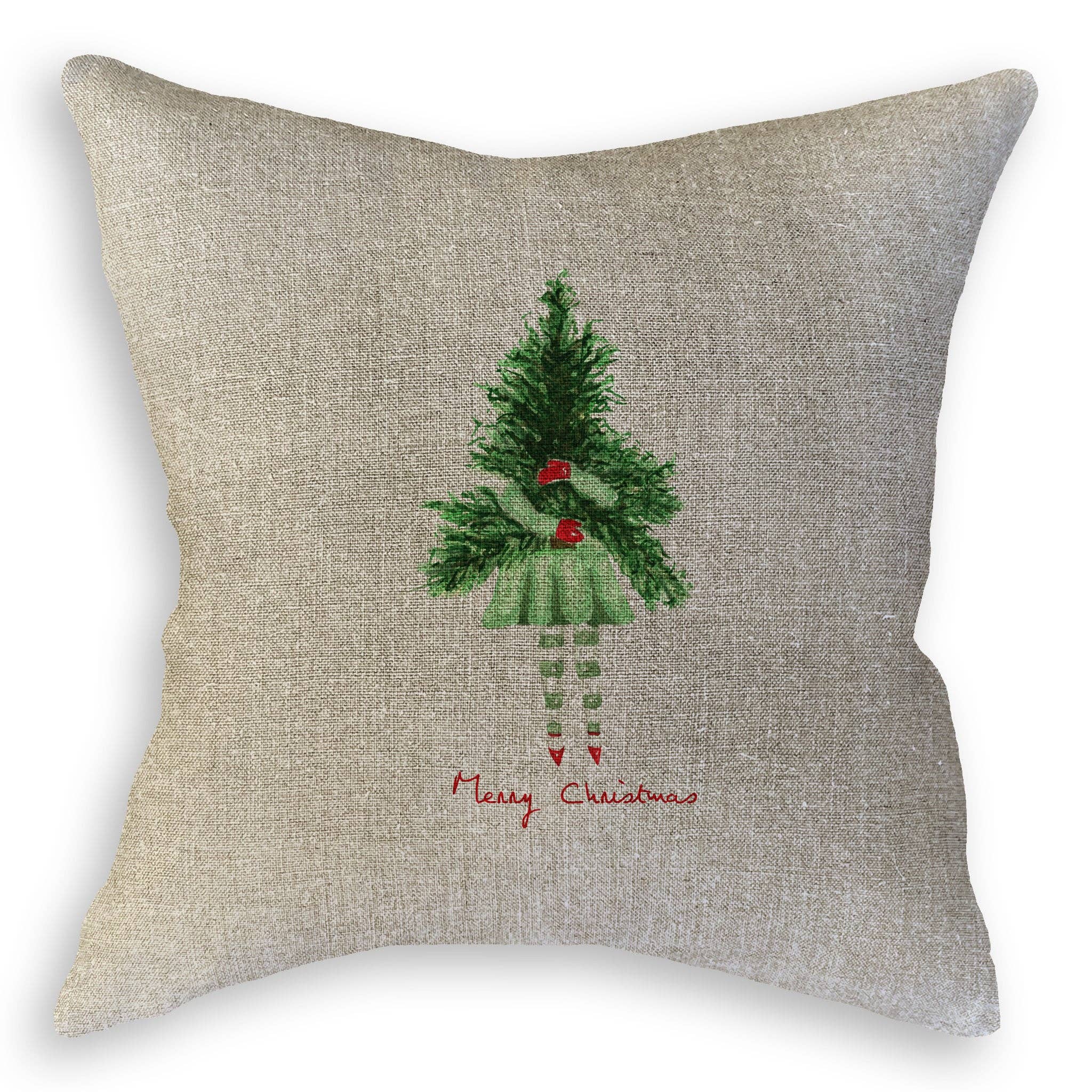 French Graffiti - Vendita all'ingrosso Strofinacci - Signora con albero di Natale10