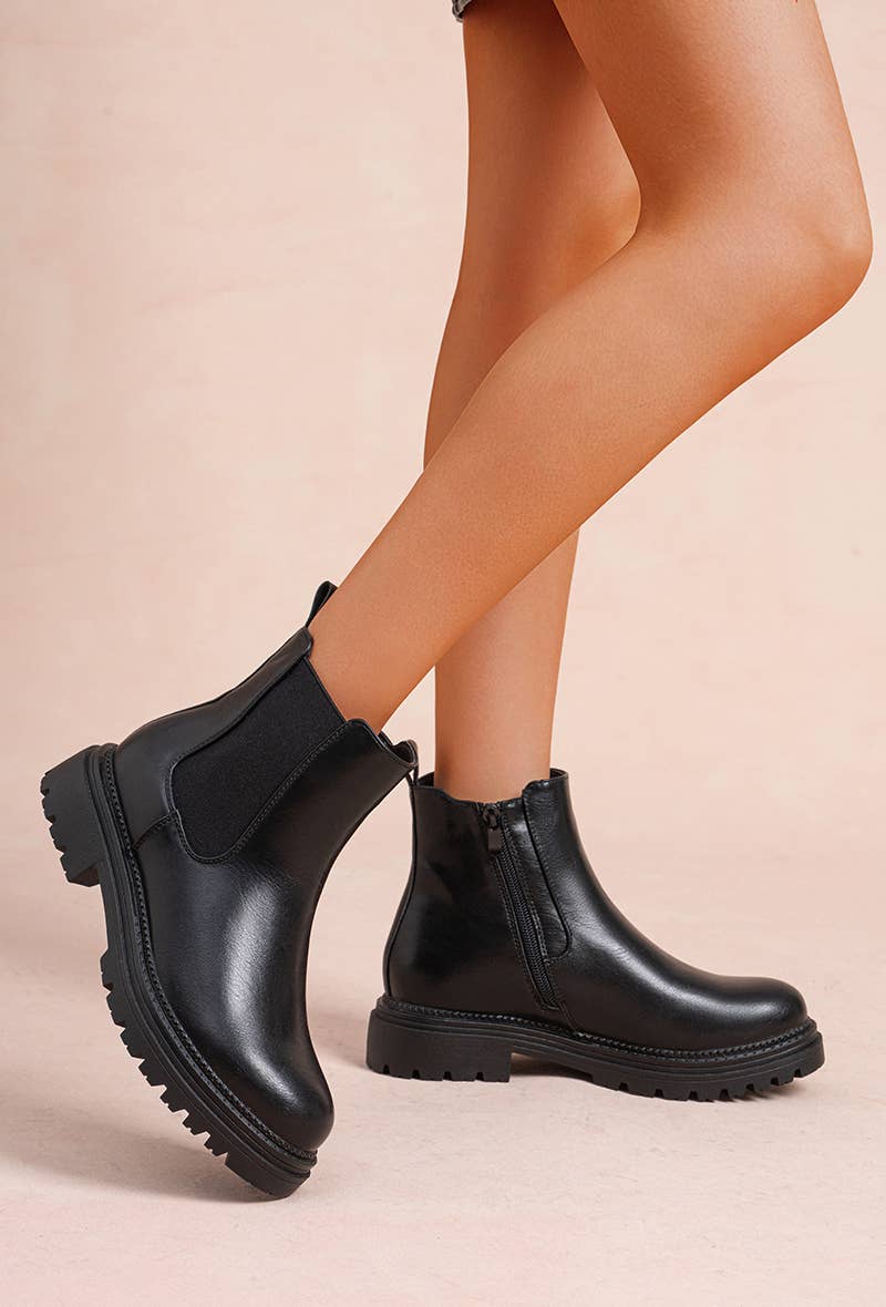 LADY GLORY - Wholesale Chelsea Boots - Women's - Chunky sole Chelsea boots – Urban spirit and comfort6