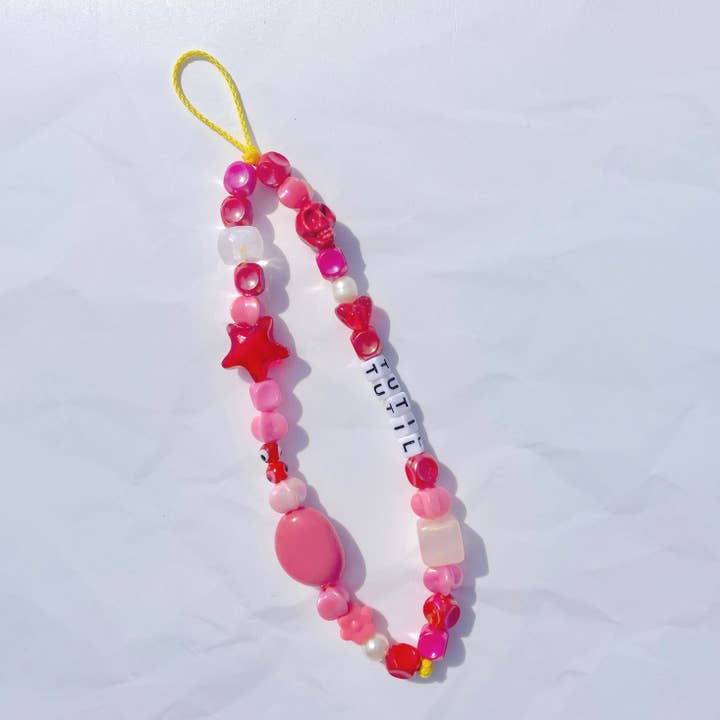 Moushou - Wholesale Beaded Bracelet - Baby Moushou Monochrome Pink 🌸1