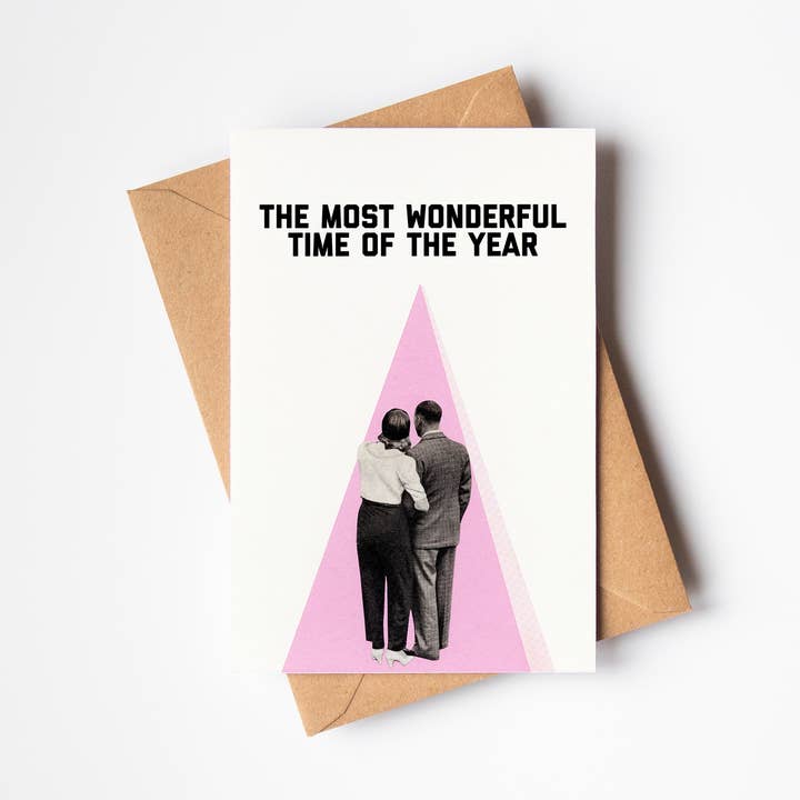 The Most Wonderful Time of the Year Greeting Card for wholesale by Cassia Beck