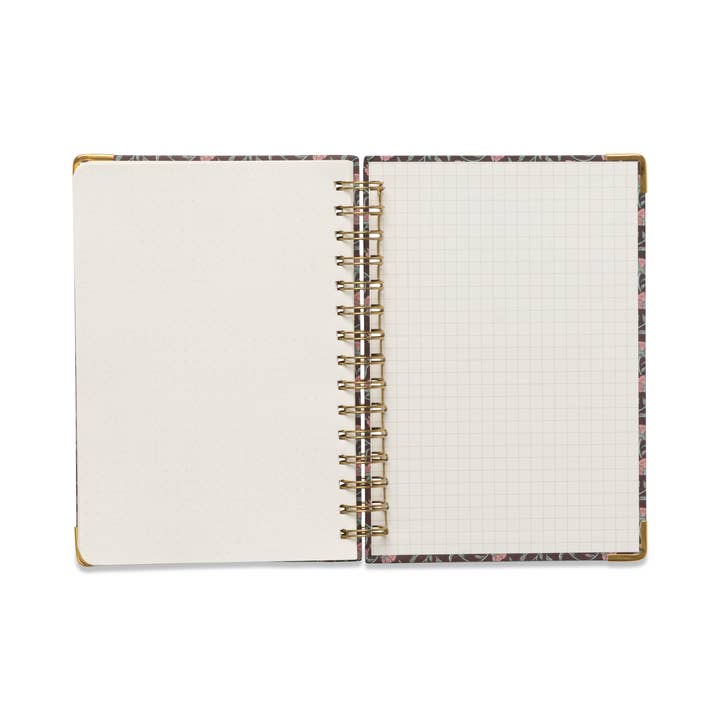 Designworks Collective – wholesale Planner – Undated 13 Month Perpetual Planner - Burgundy Vintage Floral7