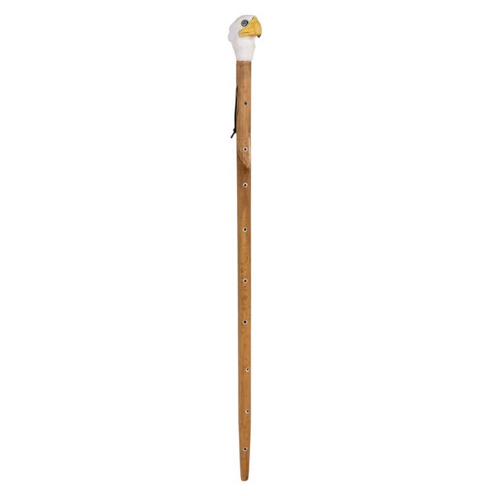 La Luna Bella - Toys - Wholesale Classic Toy - Kids - 48" WOODEN BALD EAGLE WALKING STICK LLB kids toys1
