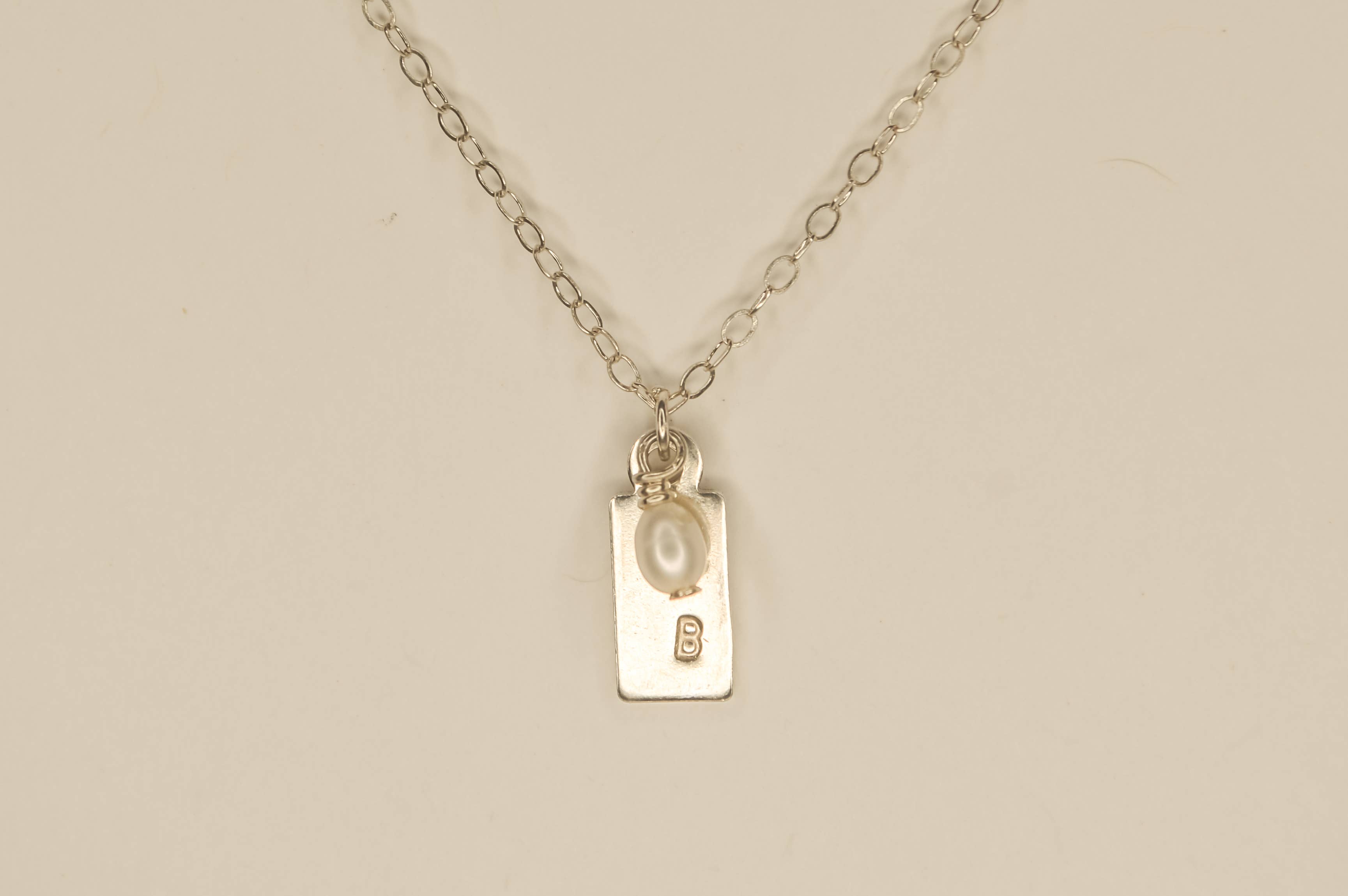 Syd Squared Jewelry - Wholesale Pendant/Charm Necklace - Pearl Initial Necklace2
