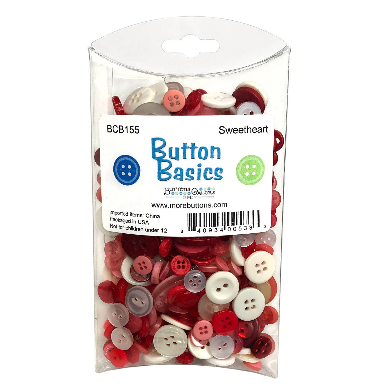 Buttons Galore & More - Wholesale Sewing Button/Snap - Button Basics Colorful Craft & Sewing Buttons35