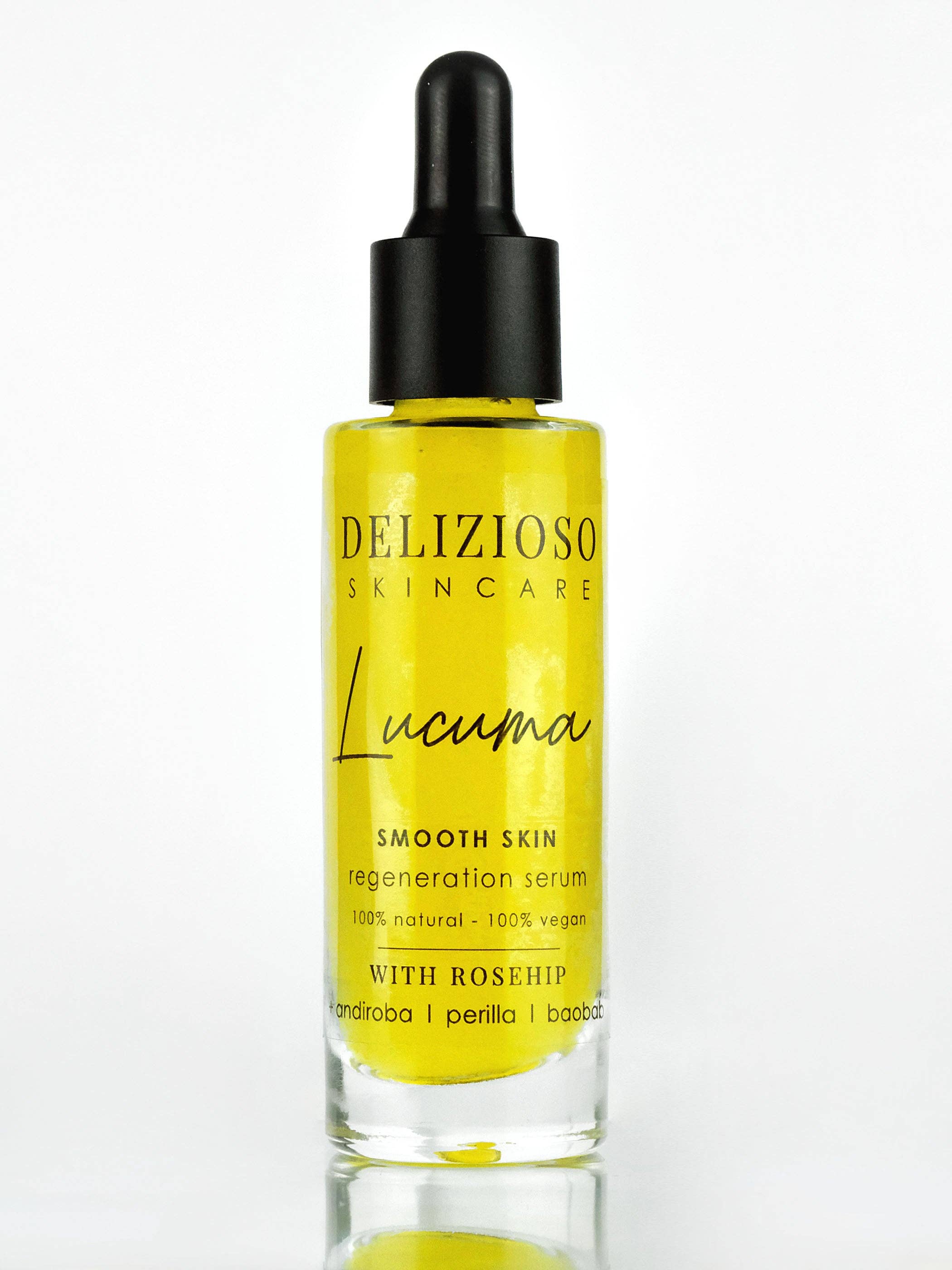 Delizioso Skincare Inc. - Wholesale Facial Serum/Concentrate - Lucuma Smooth Skin Regeneration Serum0