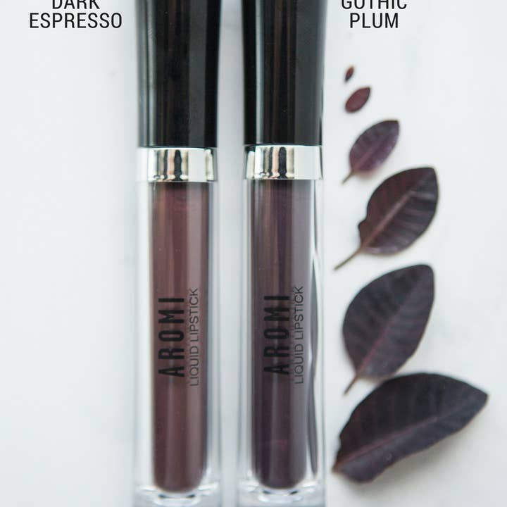Aromi - Wholesale Lipstick - Gothic Plum Matte Liquid Lipstick3