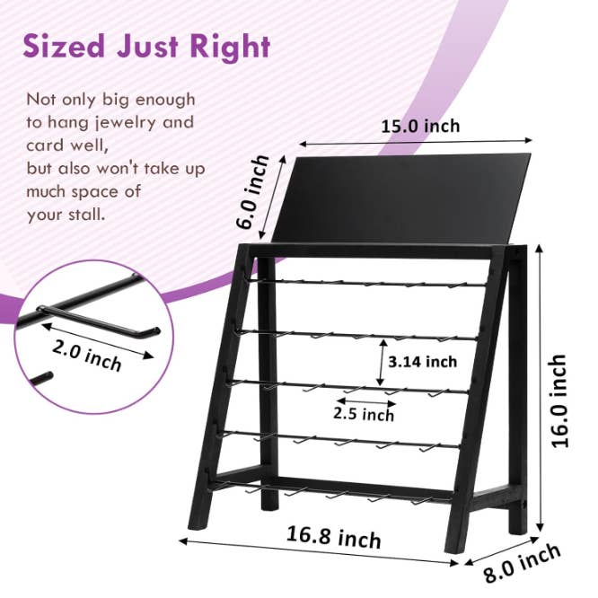 Cork and Charm - Wholesale Jewelry Stand & Display - Wooden Earring Stand4