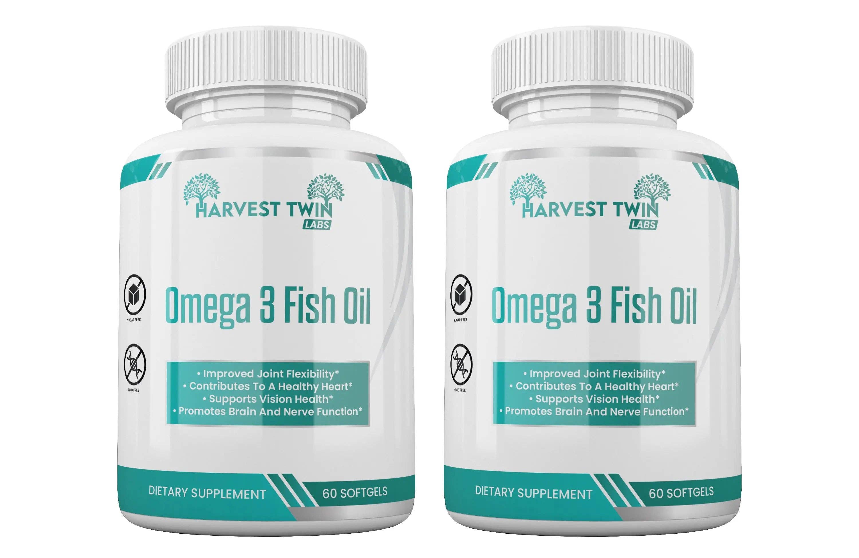 HARVEST - TWIN - Vendita all'ingrosso Vitamine/integratori orali - Olio di pesce Omega 32