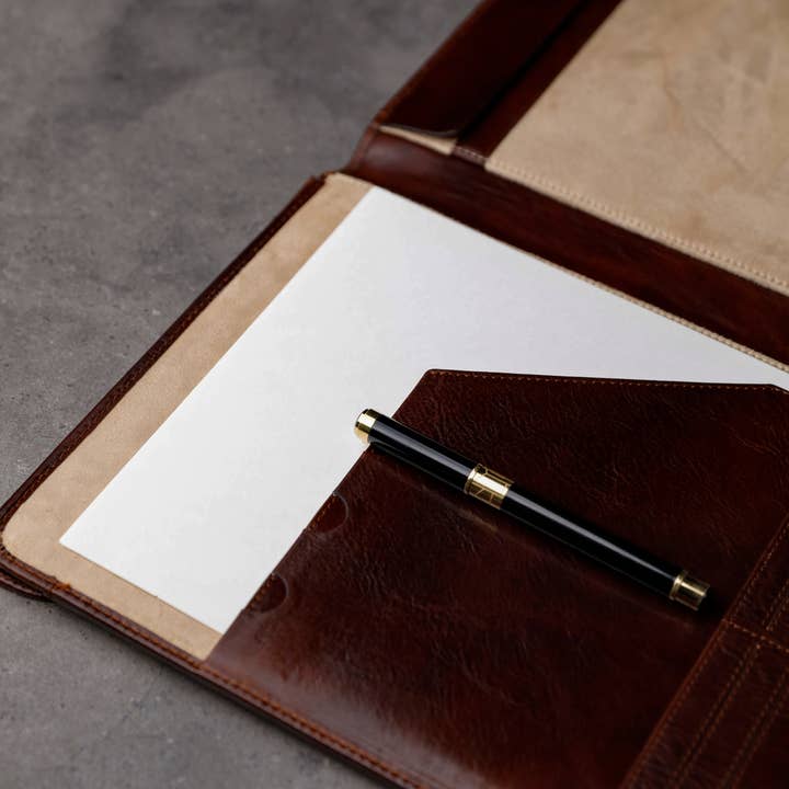 Time Resistance - Wholesale Folders - Leather Folder for Documents - The Loved One