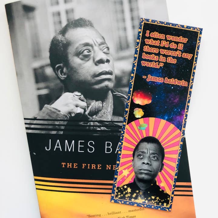 Books And Brown Sugar Co - Wholesale Bookmark - James Baldwin Bookmark3