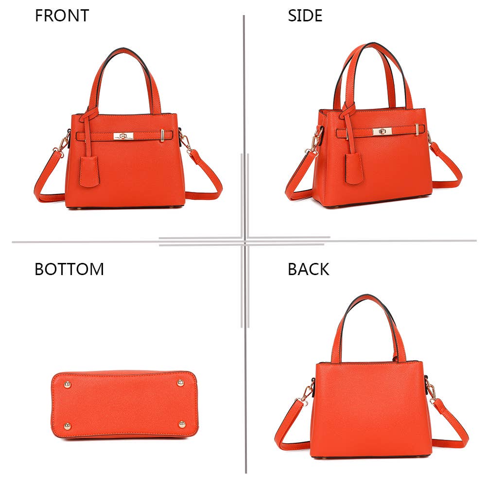 Gallantry - Wholesale Top Handle Bag - Women's - Malina (DQ-8680-2)5