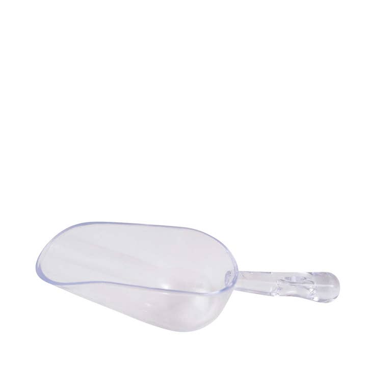 Plastic Candy Scoop Clear 6pc/bag for wholesale by Portofino International Trading, USA