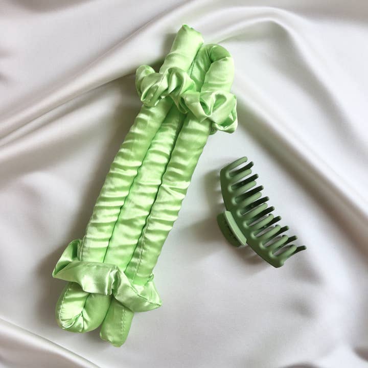 Curling Kit Neon Grön för wholesale av The Curls Club