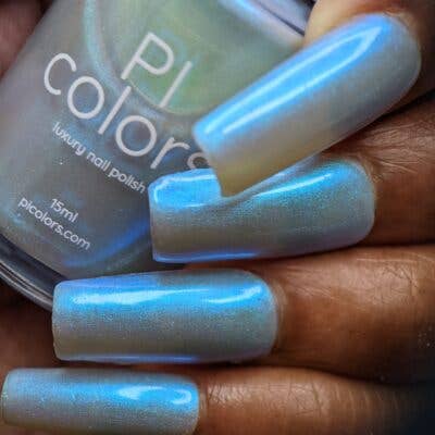PI Colors - Wholesale Nail Polish - Cloud Rainbow.303 Blue Nail Polish6