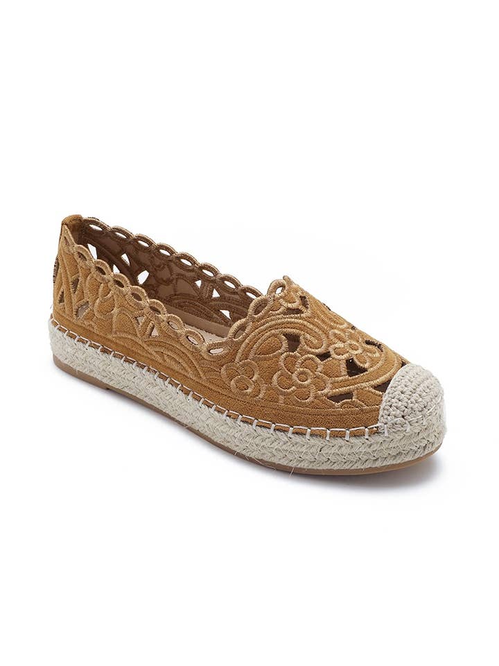 Joia Paris - Venta al por mayor Calzado plano - Mujer - Alpargatas planas estilo vaquero cómodas H8-868
