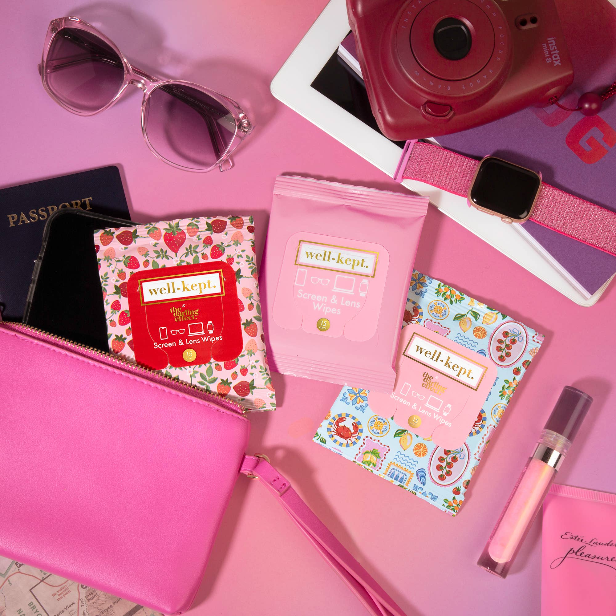 Well-Kept, Screen Wipes - Wholesale Cleaning Cloth - CIAO BELLA SCREEN & LENS WIPES3