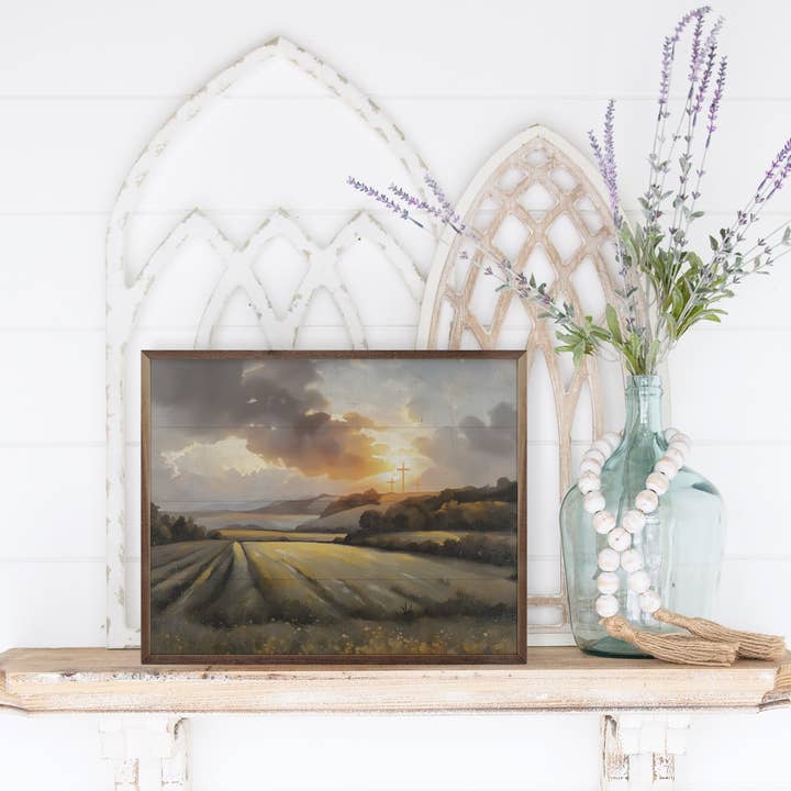 Kendrick Home - Wholesale Art Print - Three Crosses