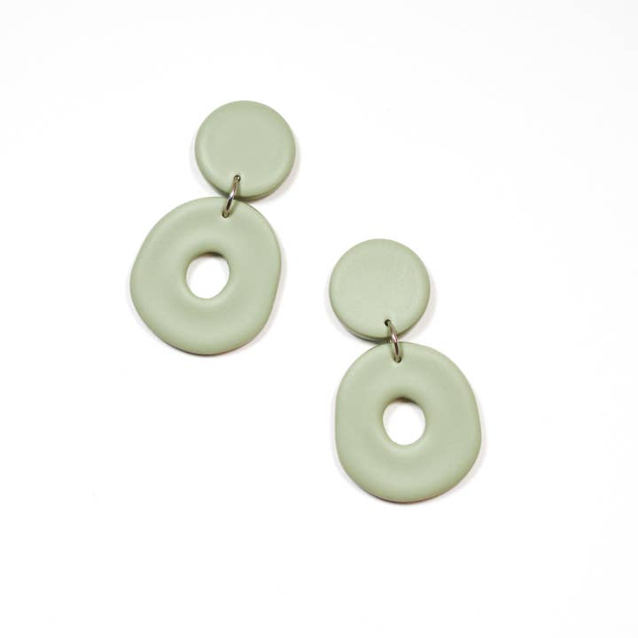 Camille Hay Jewelry - Wholesale Dangle Earrings - Organic Drop Hoops