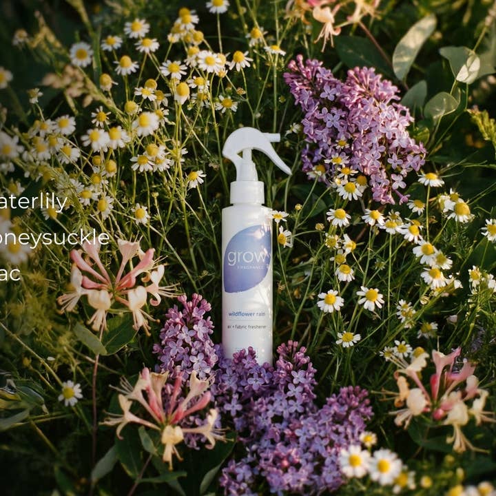 Grow Fragrance - Wholesale Room & Linen Spray - Wildflower Rain Air and Fabric Freshener2