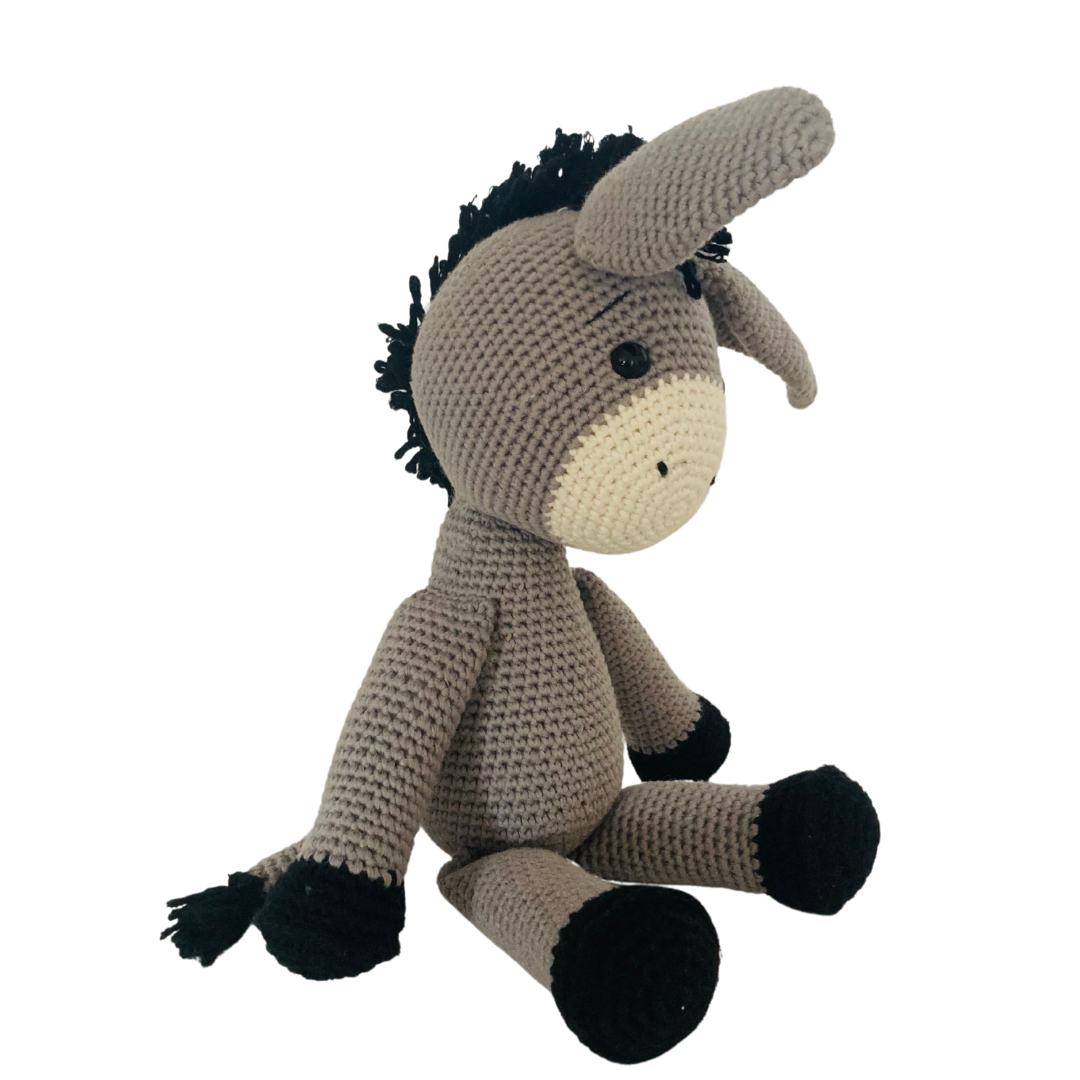 BEBEMOSS, LLC - Wholesale Stuffed/Plush Toy - Kids & Baby - Stuffed animal toy, donkey, organic cotton farm animal toy2