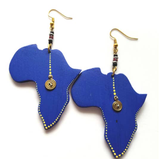 Mbao Afrika Øreringe for engroshandel hos The Afropolitan Shop