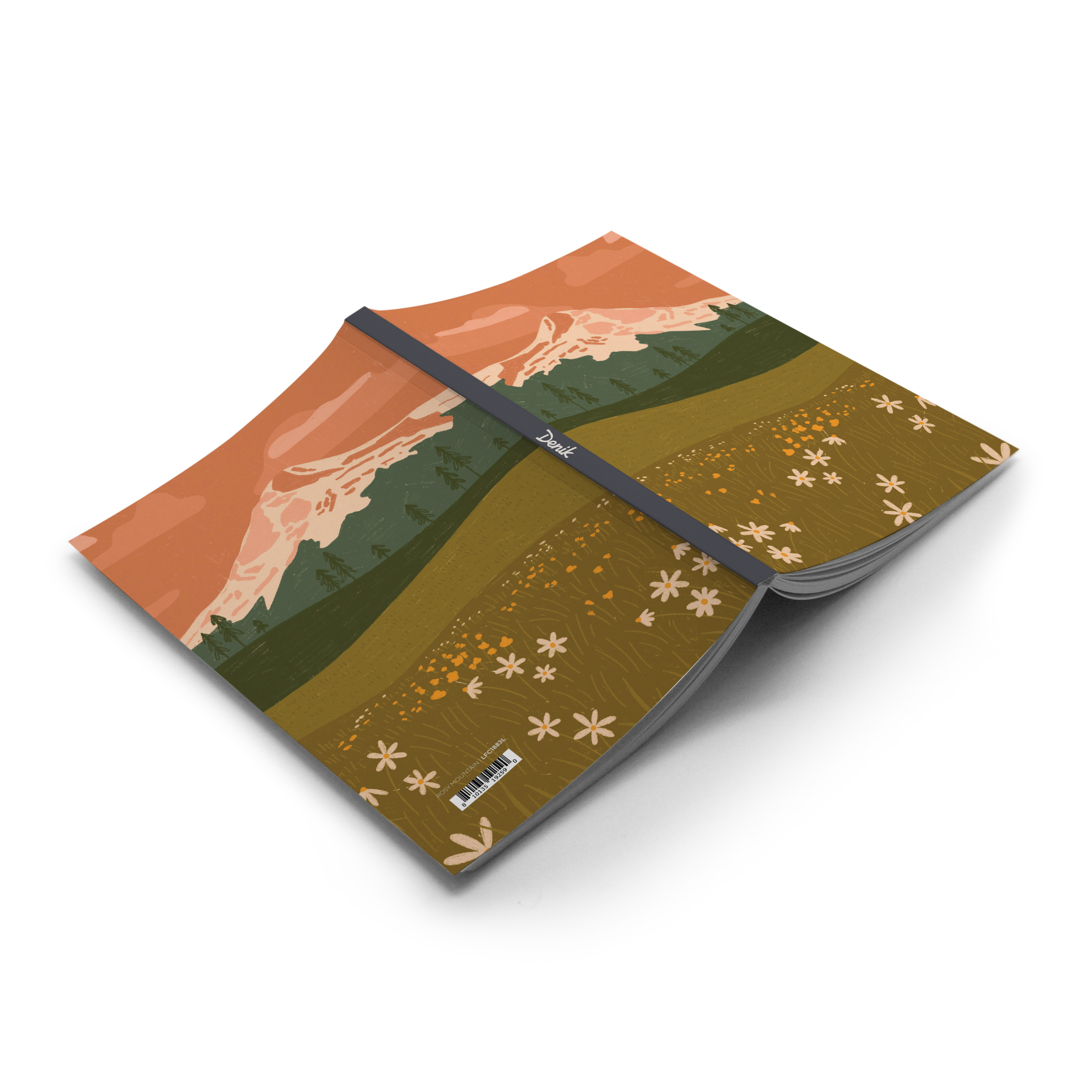 Denik - Wholesale Notebook - Rosy Mountain Classic Layflat Notebook2