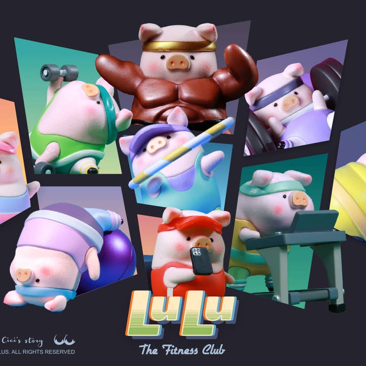 Lulu the piggy - Fitness Club Blind Box and other Purchase Wholesale blinds lonsdale. Free Returns & Net 60 Terms on Faire trending on Faire.