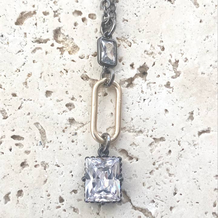 VB&CO Designs Handmade Jewelry - Wholesale Pendant/Charm Necklace - Mixed metal simple necklace0