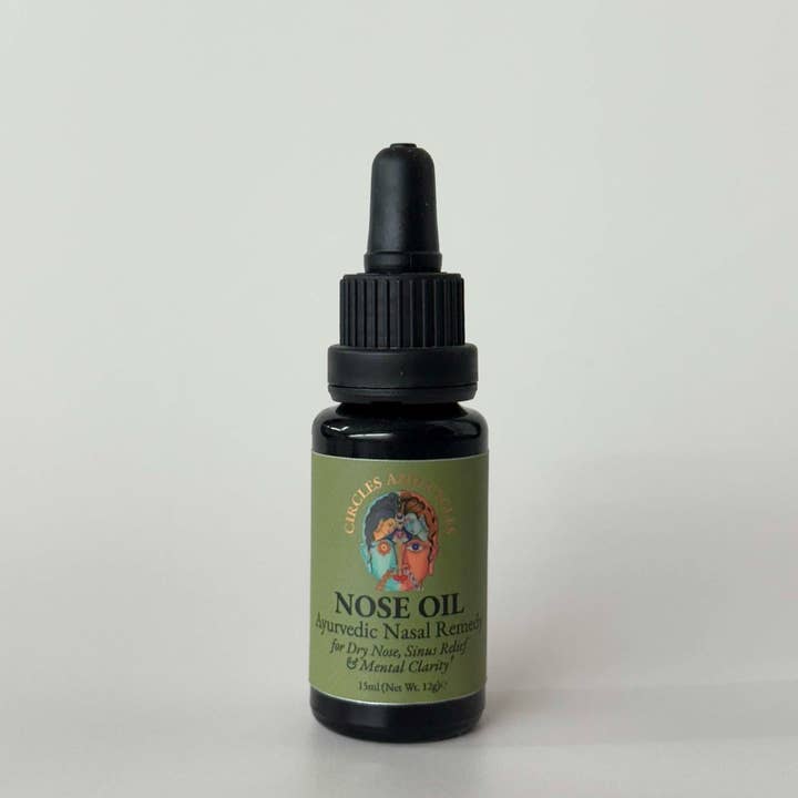 NOSE OIL ayurvedic nasal remedy for wholesale by Circles and Cycles
