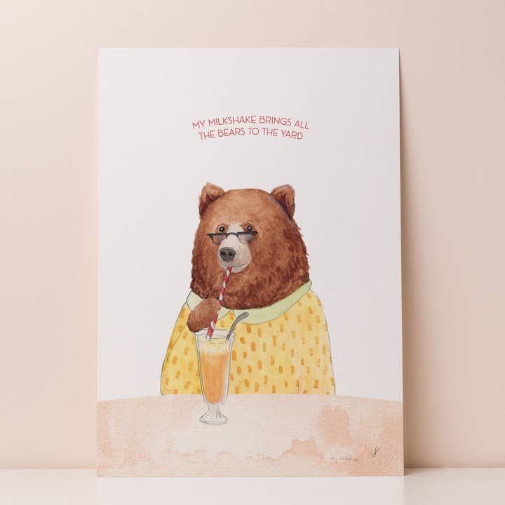 Minha impressão de milkshake por atacado de Mister Peebles