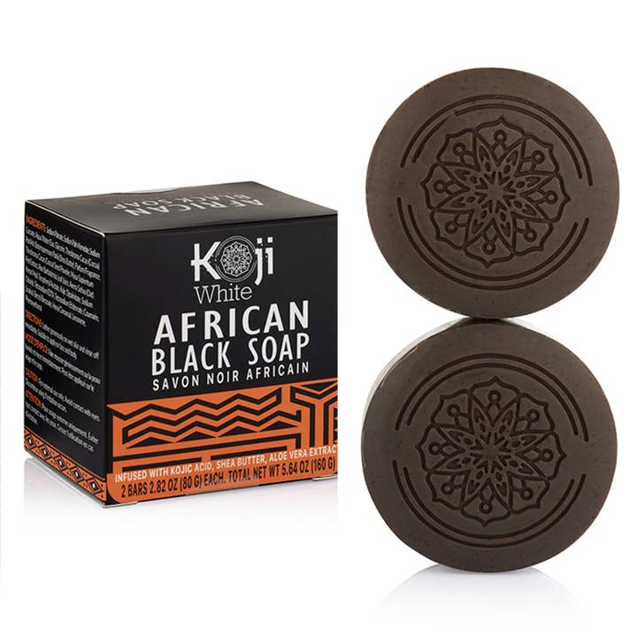 Koji White - Wholesale Bar Soap - Koji White African Black Soap1