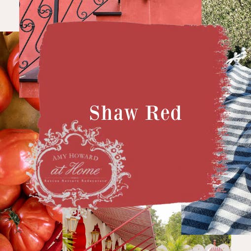 Peinture en une étape - Shaw Red pour la vente par Amy Howard at Home