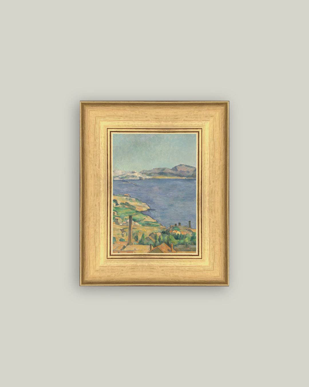 Petal Lane Home - Wholesale Art Print - The Gulf of Marseilles Framed Antique Art0